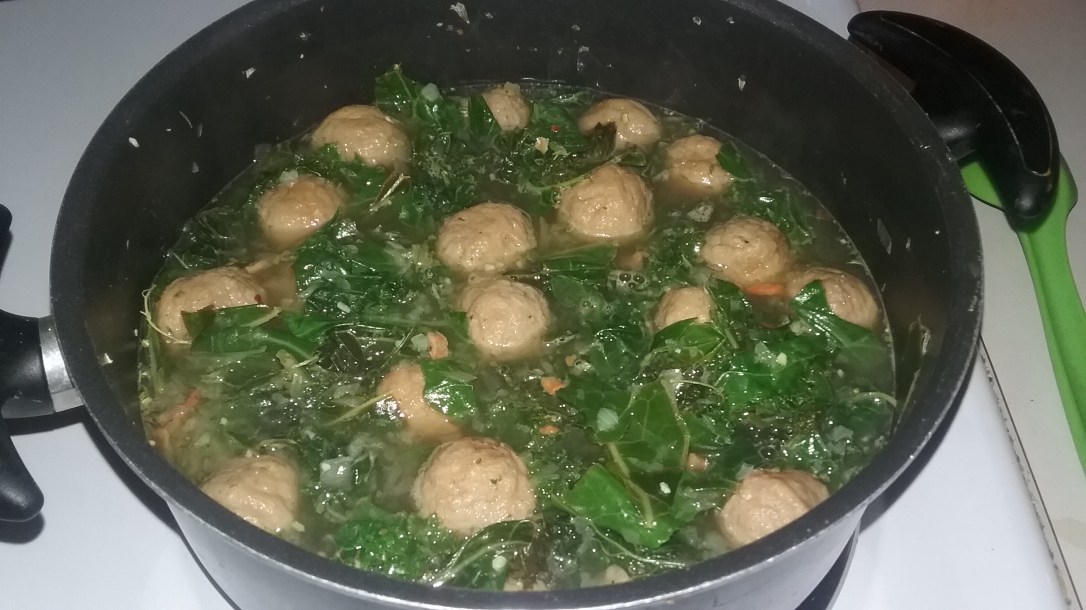 meatball couscous soup